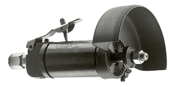MOdel 4111GLSK front exhaust steel die grinder with 4" guard.